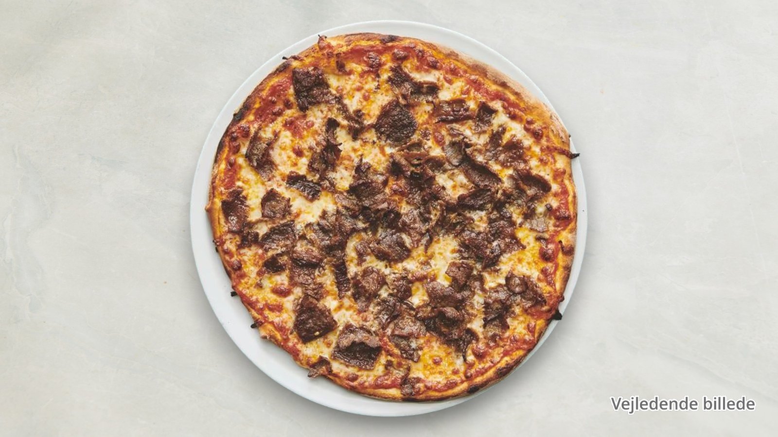 Pizza Kebab fra Alanya Pizza & Steak House