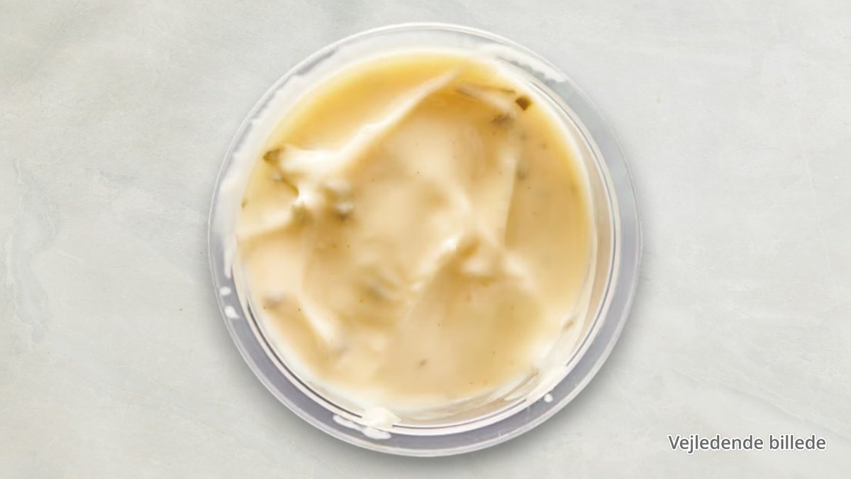 Bearnaise i bæger fra Alanya Pizza & Steak House