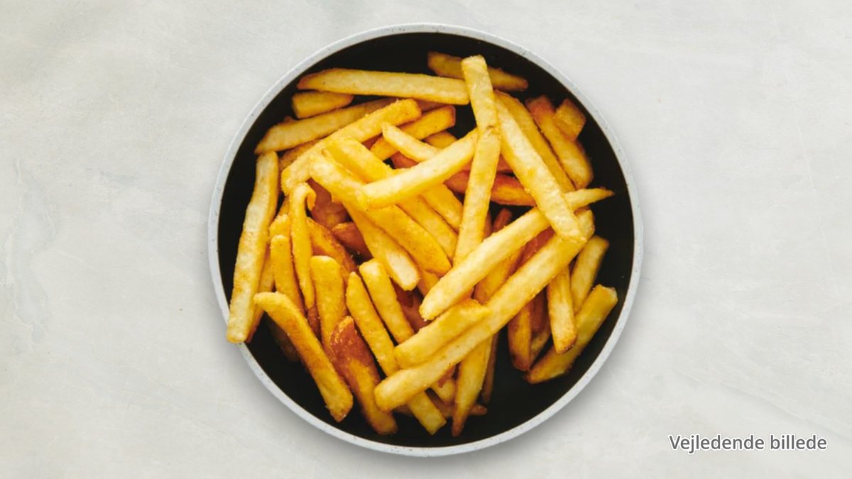 Stor Pommes frites fra Alanya Pizza & Steak House