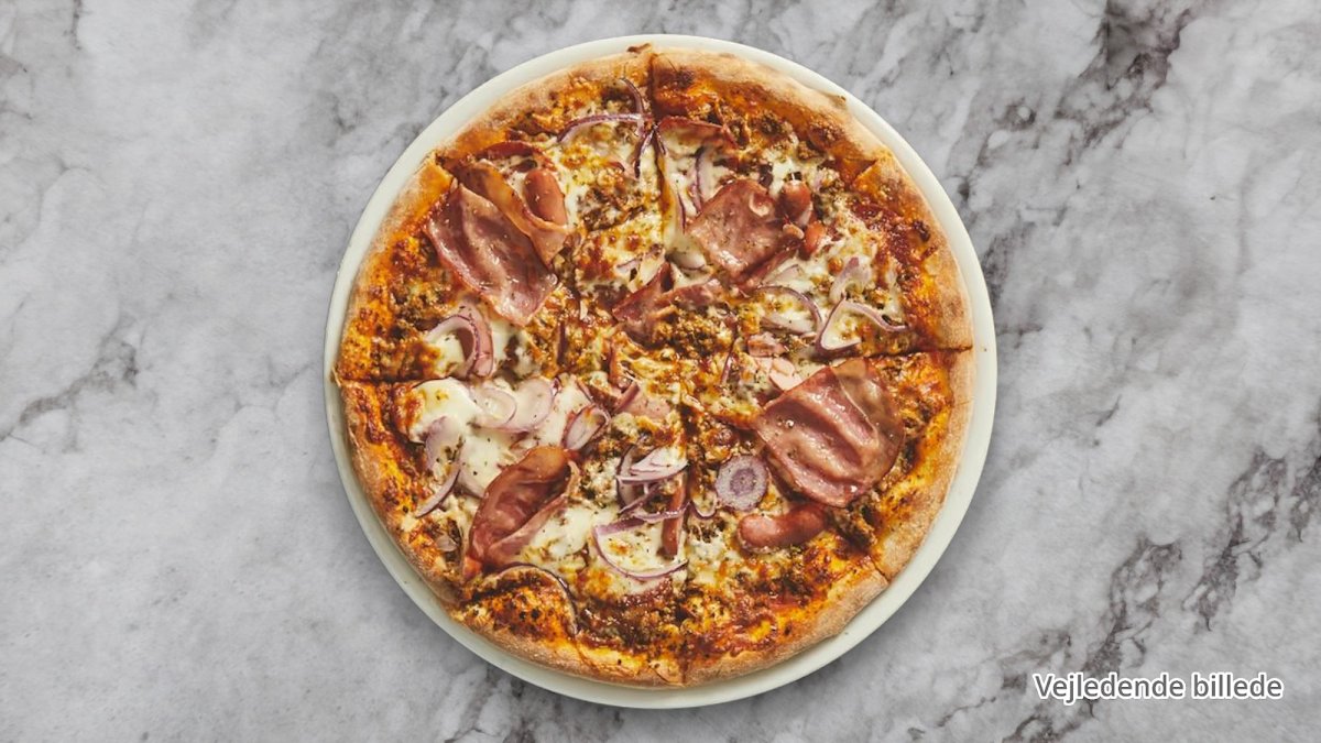 Pulle Pork Pizza 48 fra Alanya Pizza & Steak House